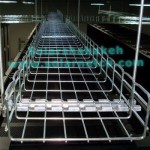 سبد نگهدارنده کابل - سبد کابل - wire mesh cable tray